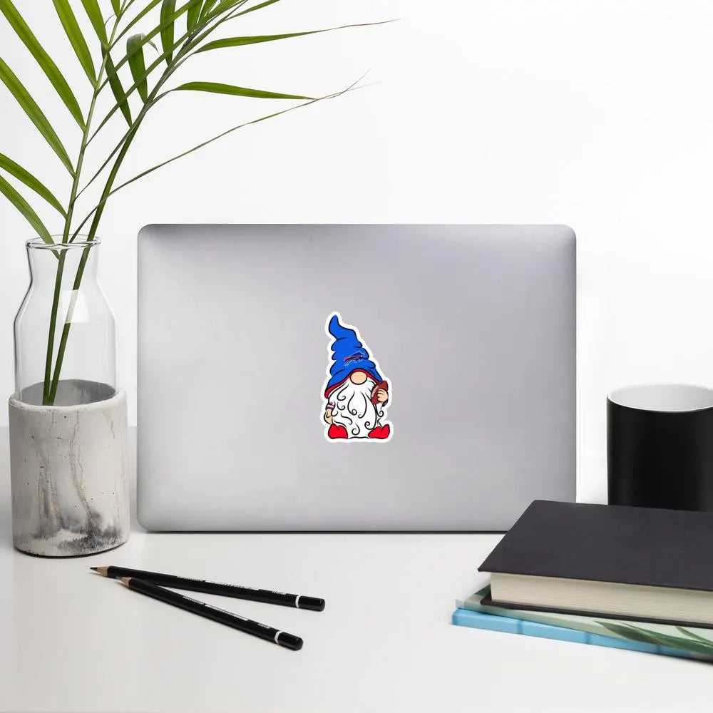New York Buffalo Bills Vinyl Gnome Sticker