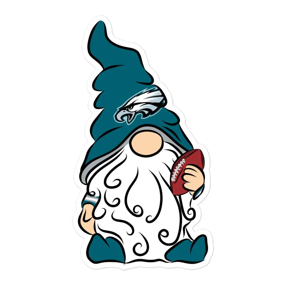 Philadelphia Eagles Vinyl Gnome Sticker
