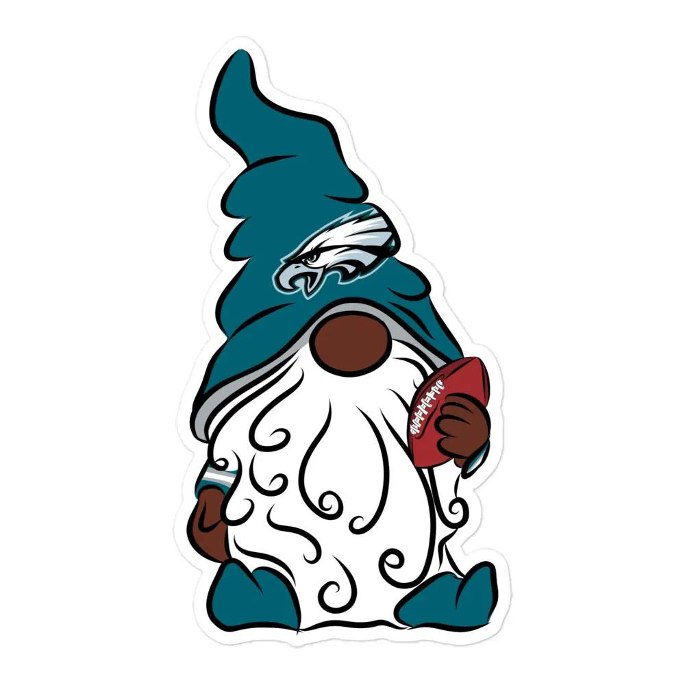 Philadelphia Eagles Vinyl Gnome Sticker