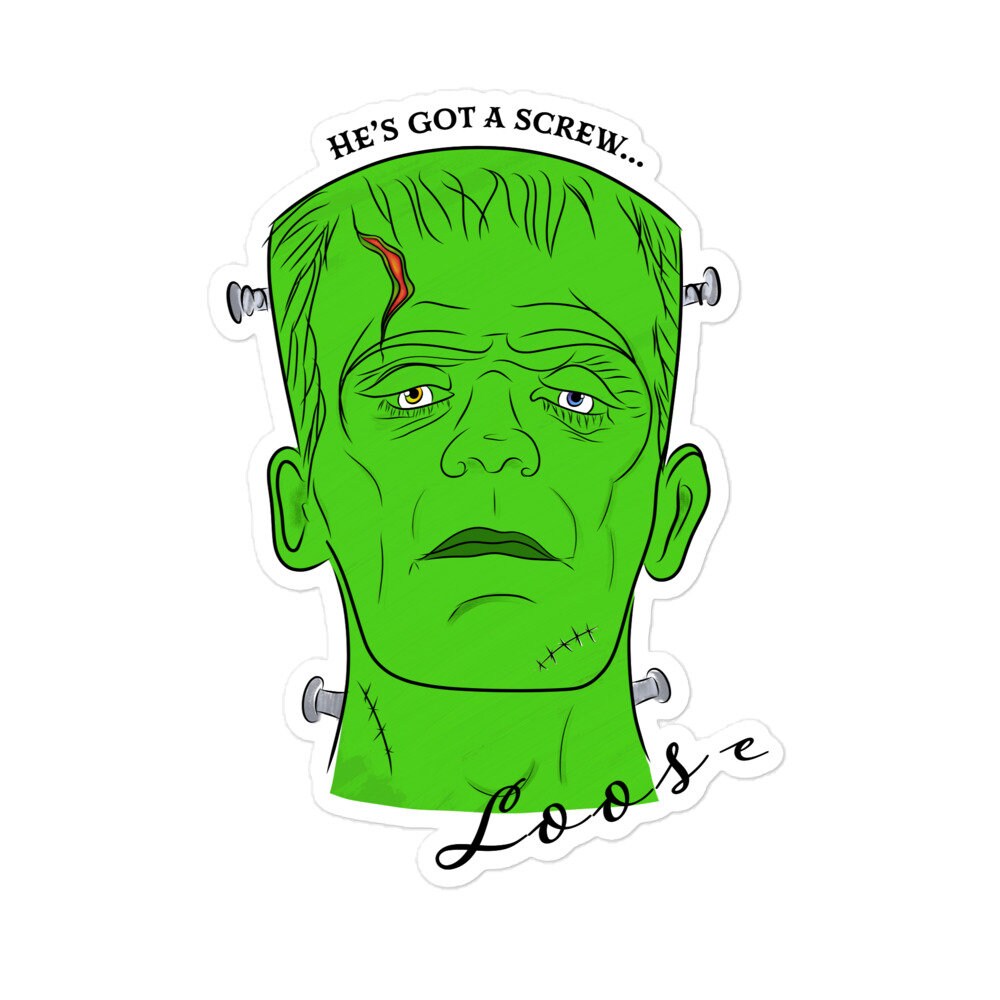 Frankenstein Vinyl Sticker