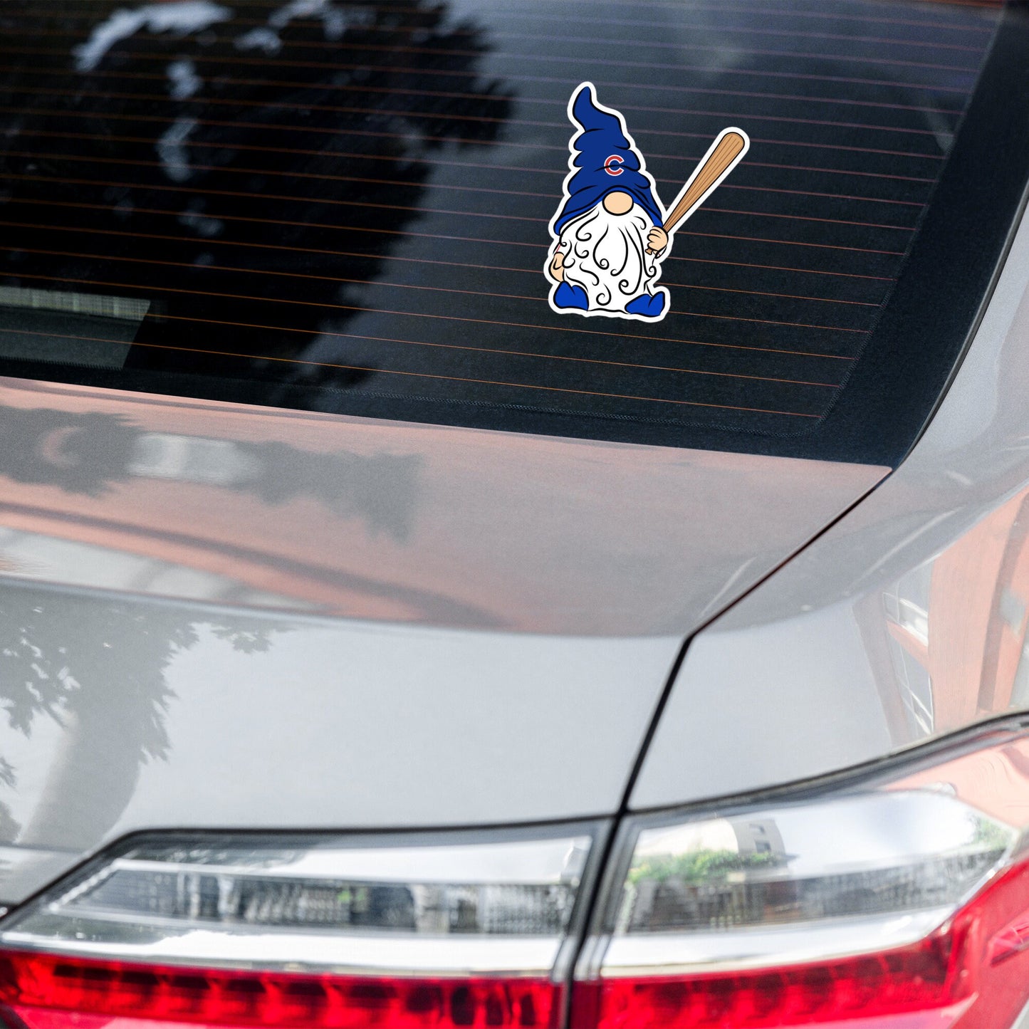 Chicago Cubs Vinyl Gnome Sticker Decal