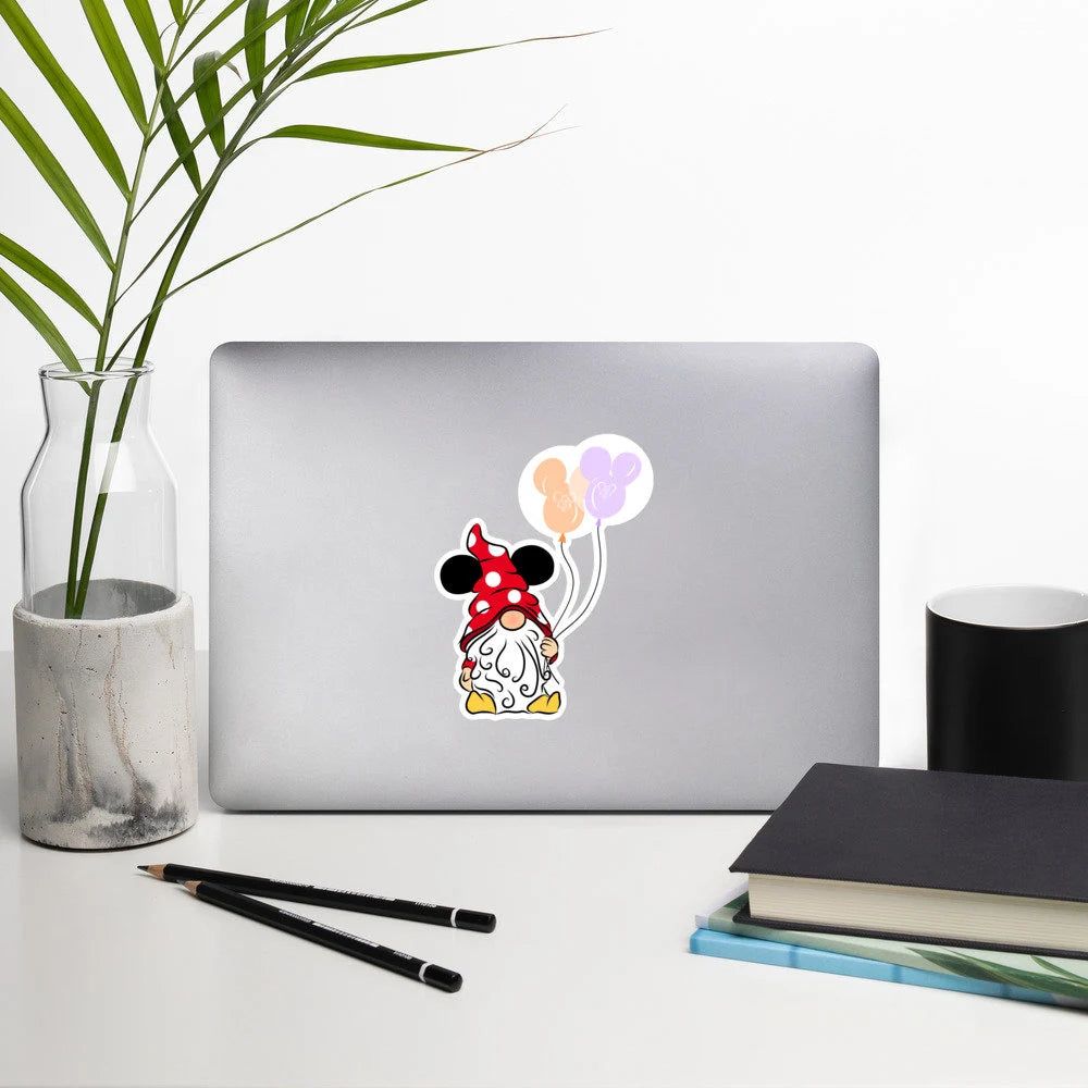 Gnome: Disney Mickey Mouse Gnome Vinyl Sticker
