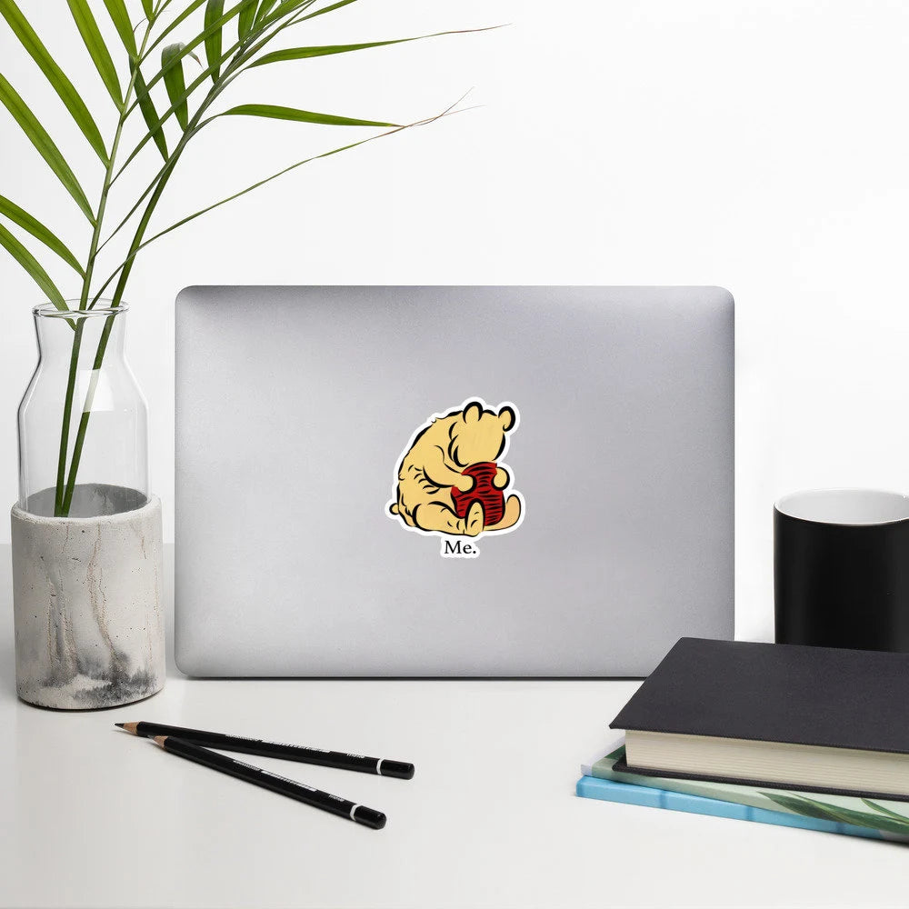 Disney Winnie the Pooh Bear Vinyl Foodie Sticker