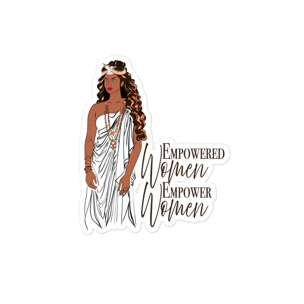 Women Support Women Female Empowerment Venus Vinyl Sticker