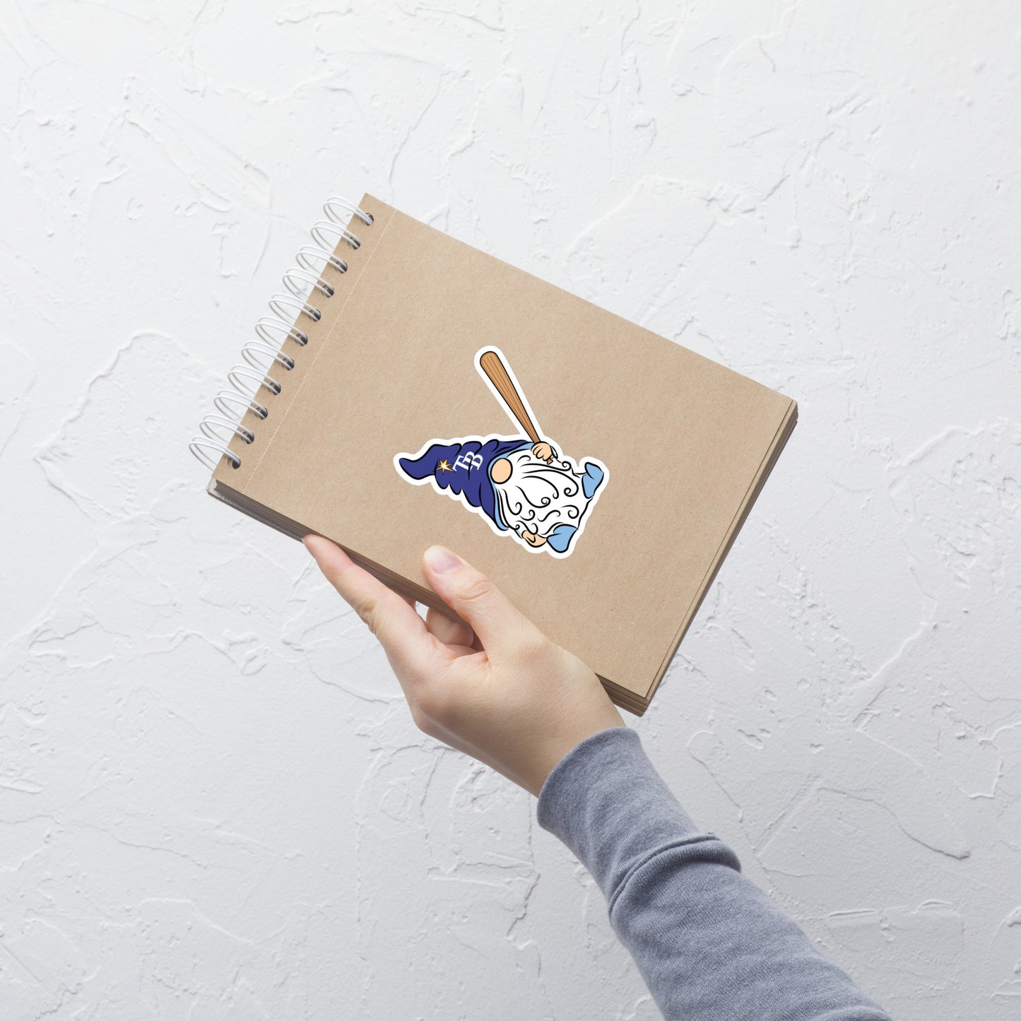 Tampa Bay Rays Vinyl Gnome Sticker