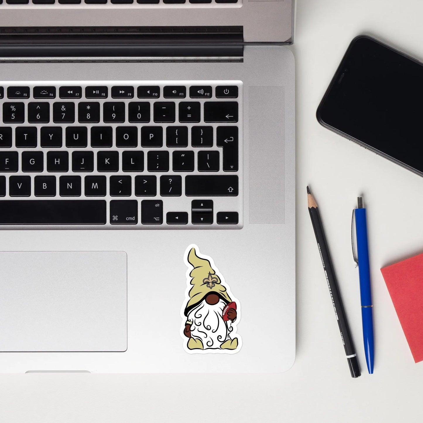 New Orleans Saints Vinyl Gnome Sticker