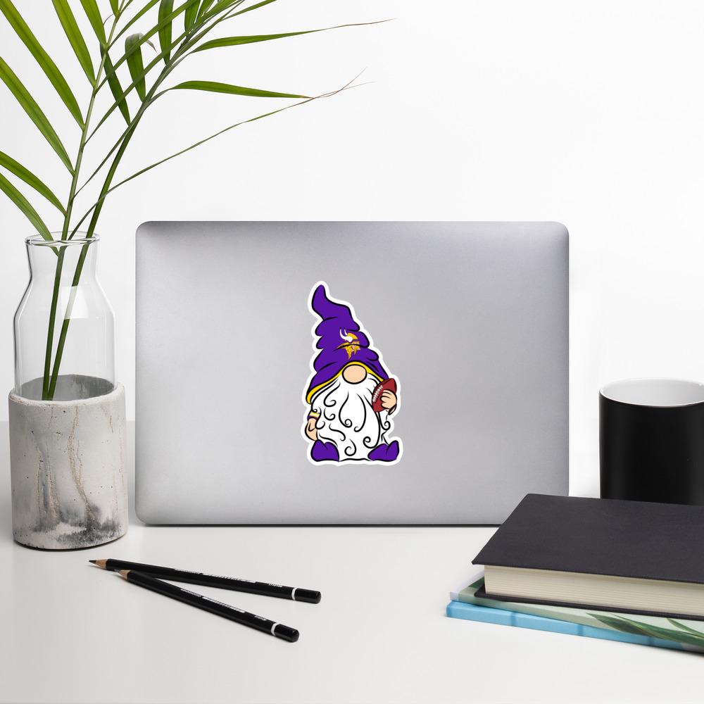 Minnesota Vikings Vinyl Gnome Sticker