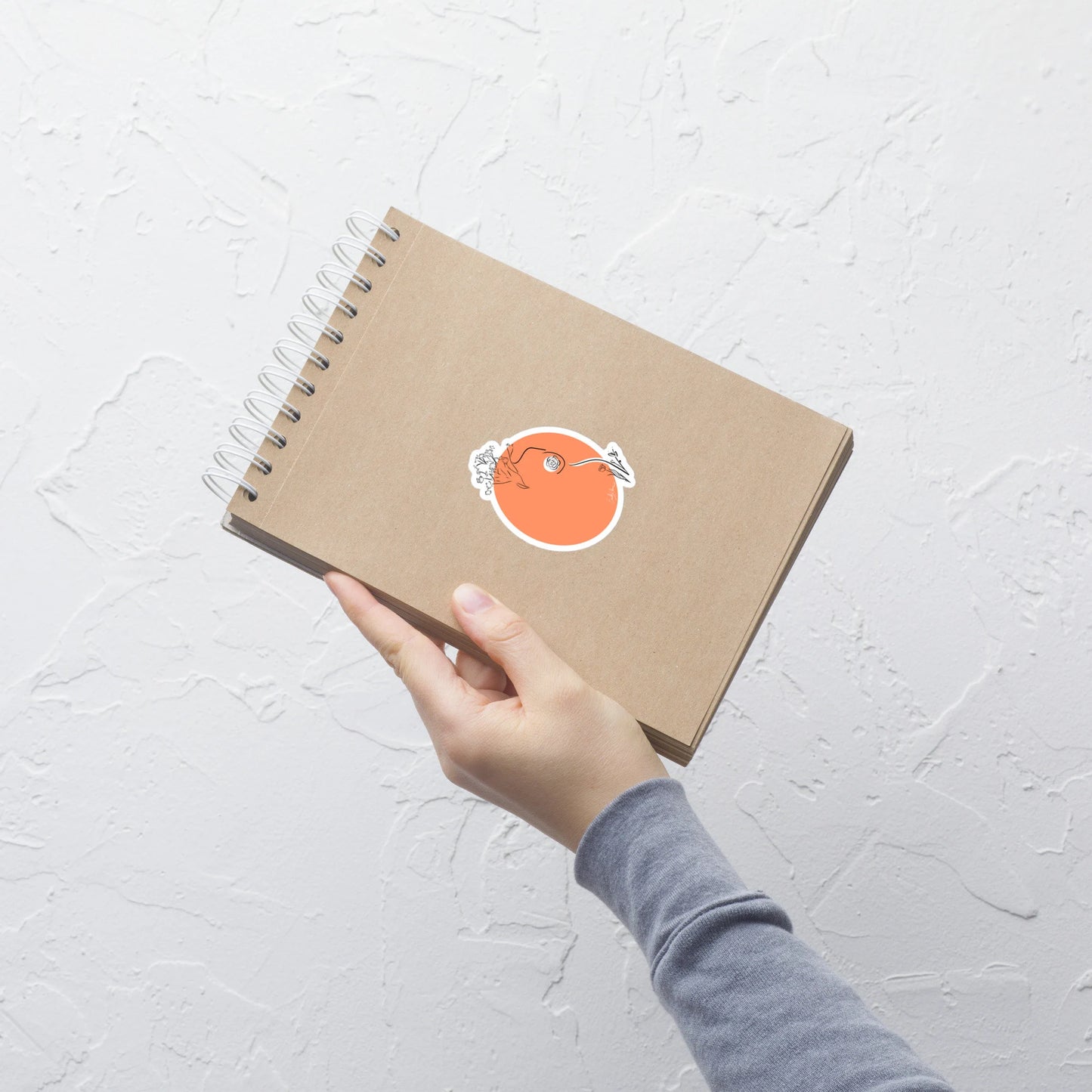 Minimal Feminine Silhouette Woman Sticker