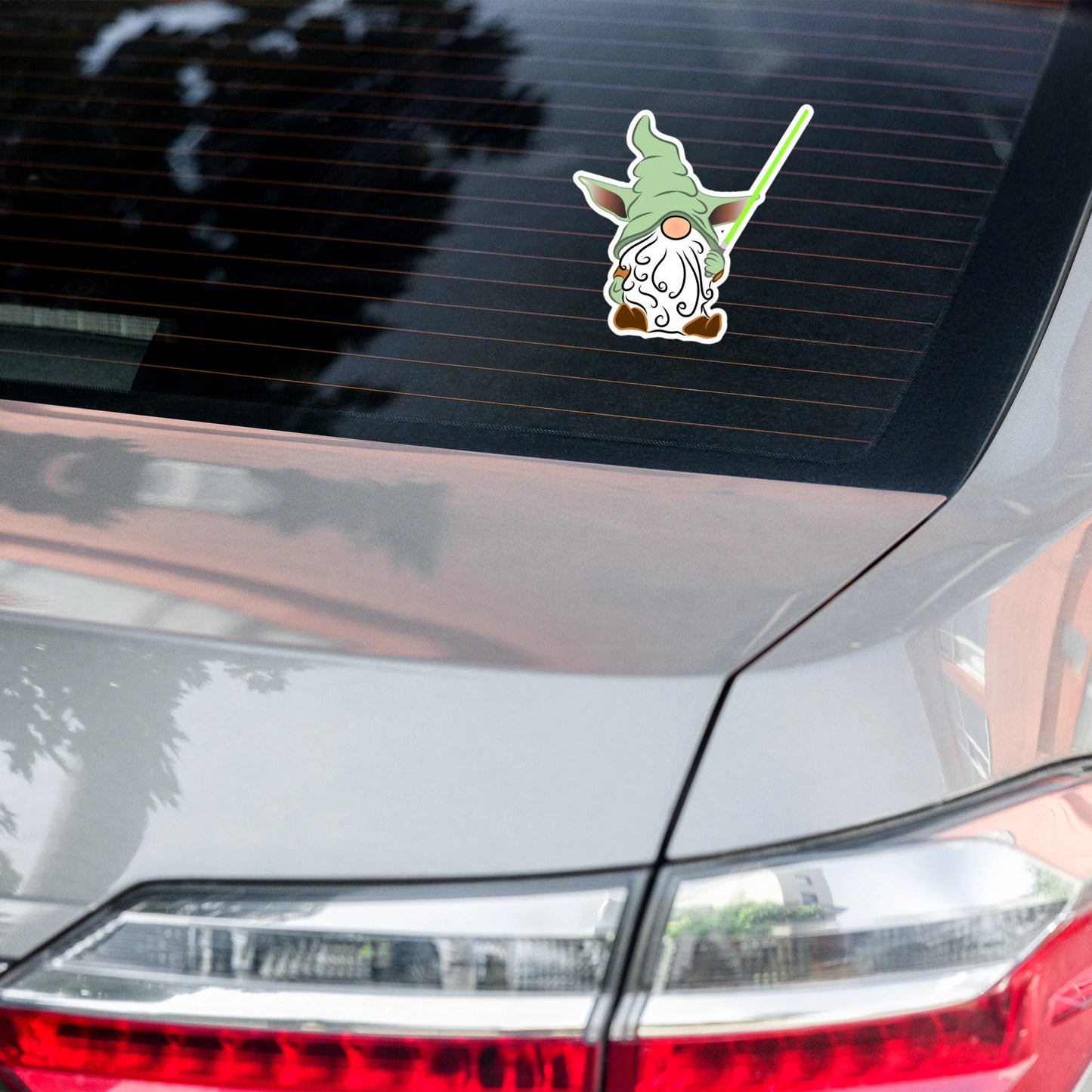 Gnome: Star Wars Yoda Gnome Vinyl Sticker