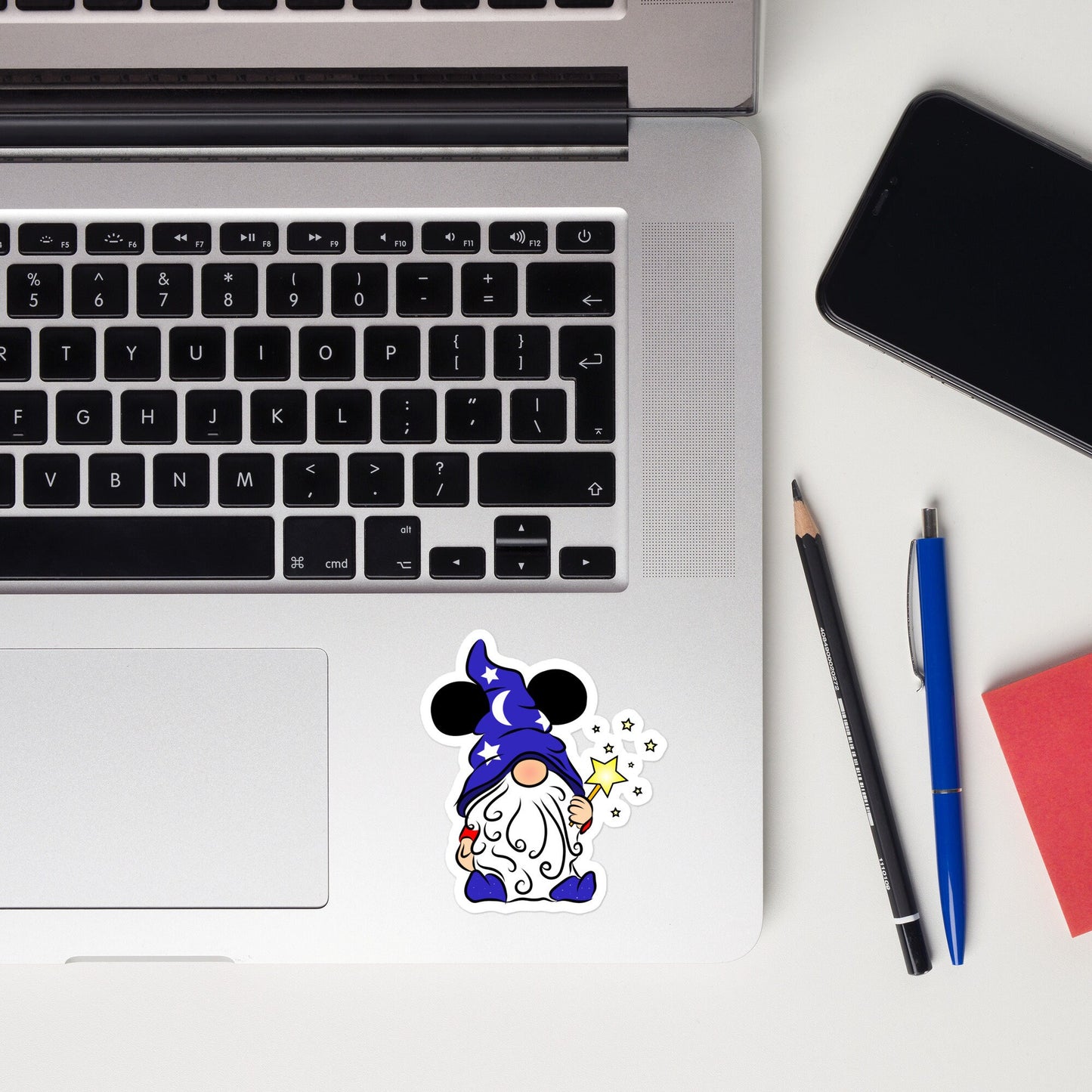 Gnome: Disney Sorcerer Mickey Gnome Vinyl Sticker Decal
