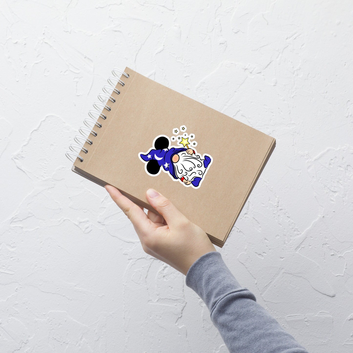 Gnome: Disney Sorcerer Mickey Gnome Vinyl Sticker Decal