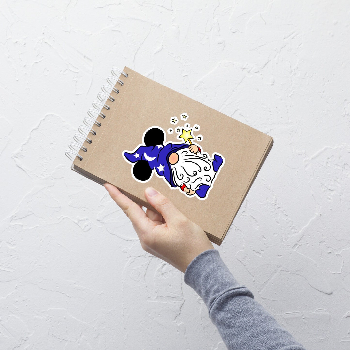 Gnome: Disney Sorcerer Mickey Gnome Vinyl Sticker Decal
