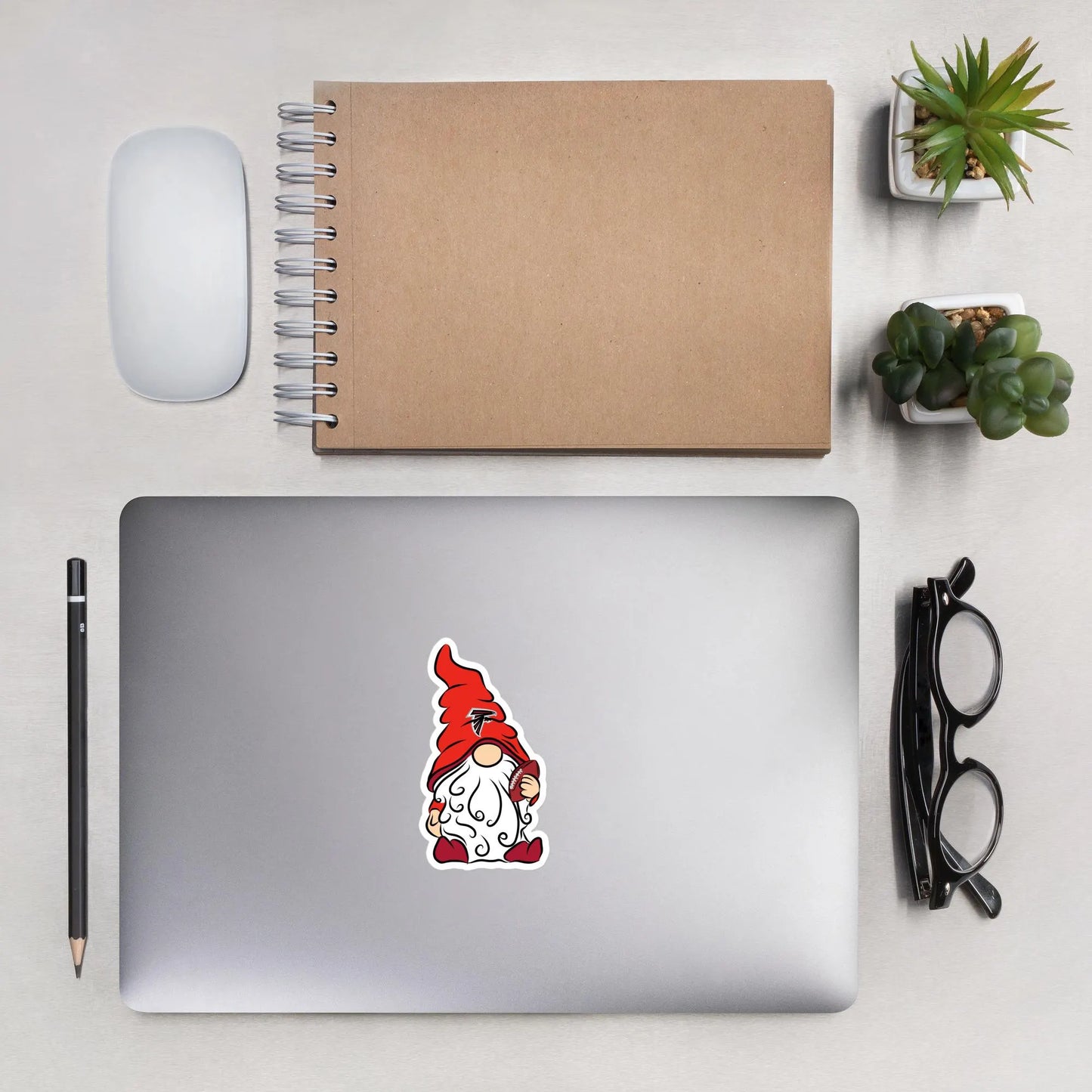 Atlanta Falcons Vinyl Gnome Sticker