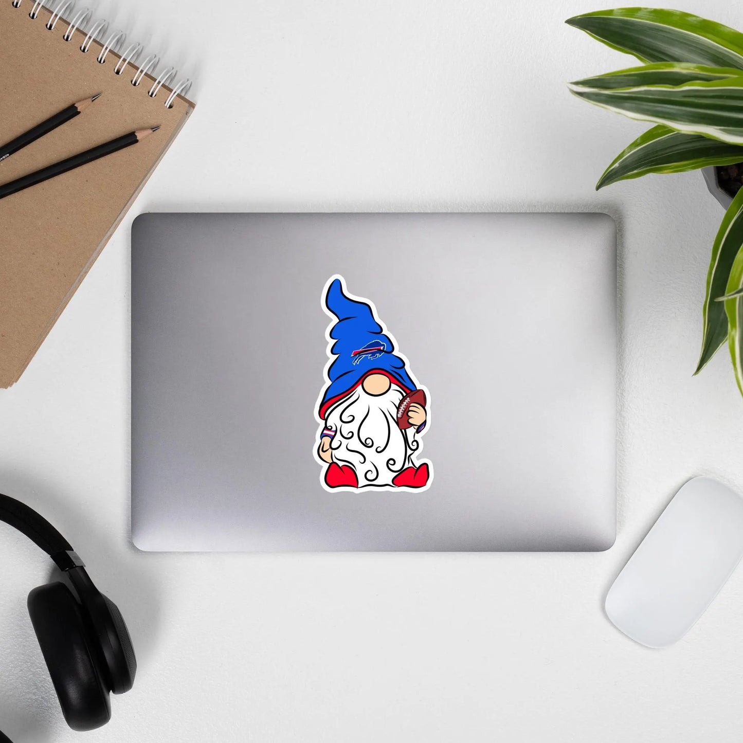 New York Buffalo Bills Vinyl Gnome Sticker