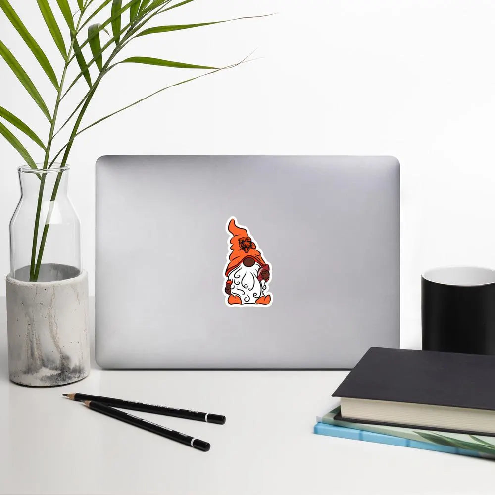 Chicago Bears Vinyl Gnome Sticker