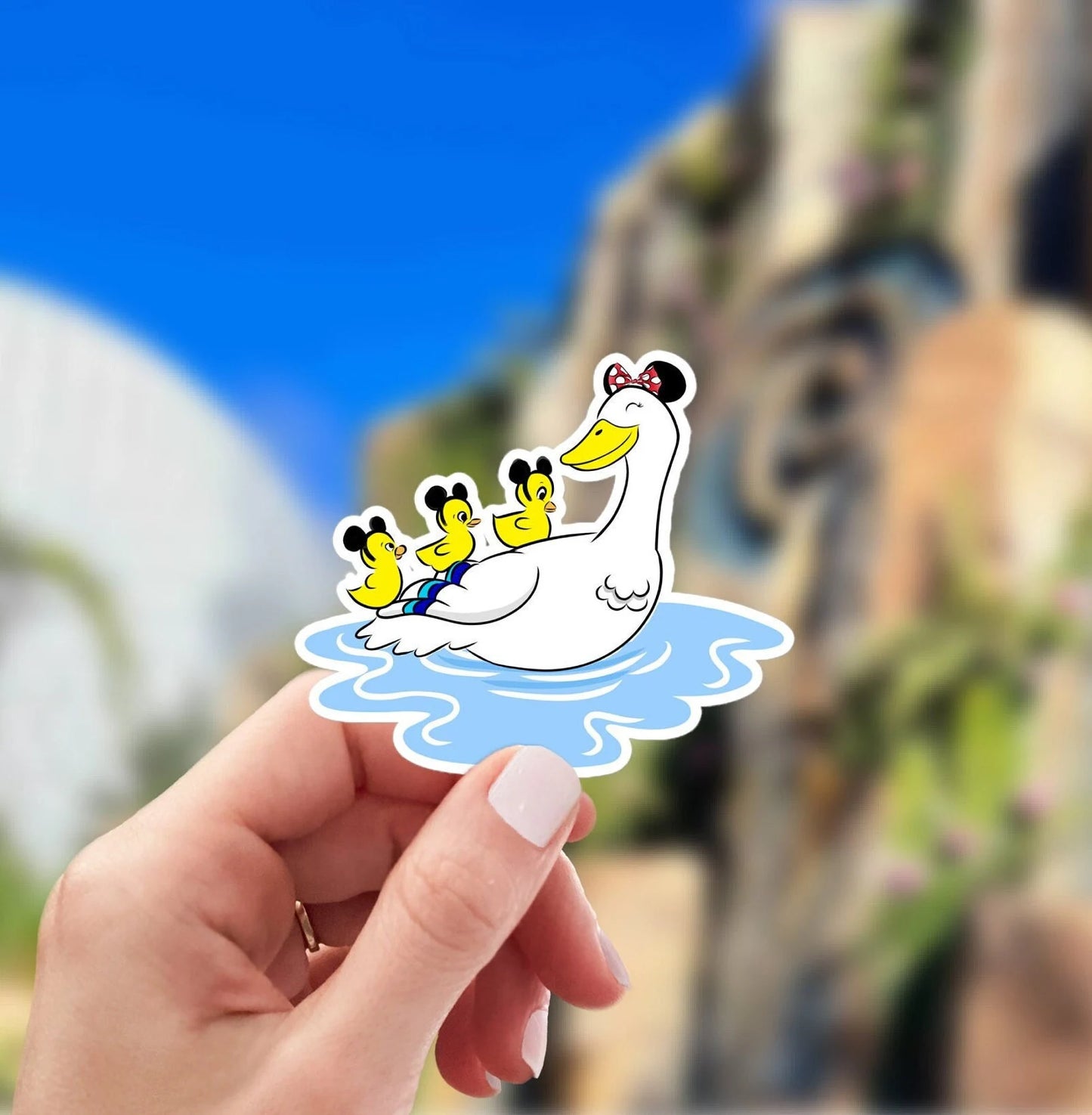 Disney Ducks Vinyl Sticker