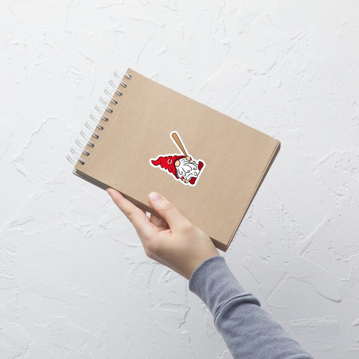 Cincinnati Reds Vinyl Gnome Sticker Decal