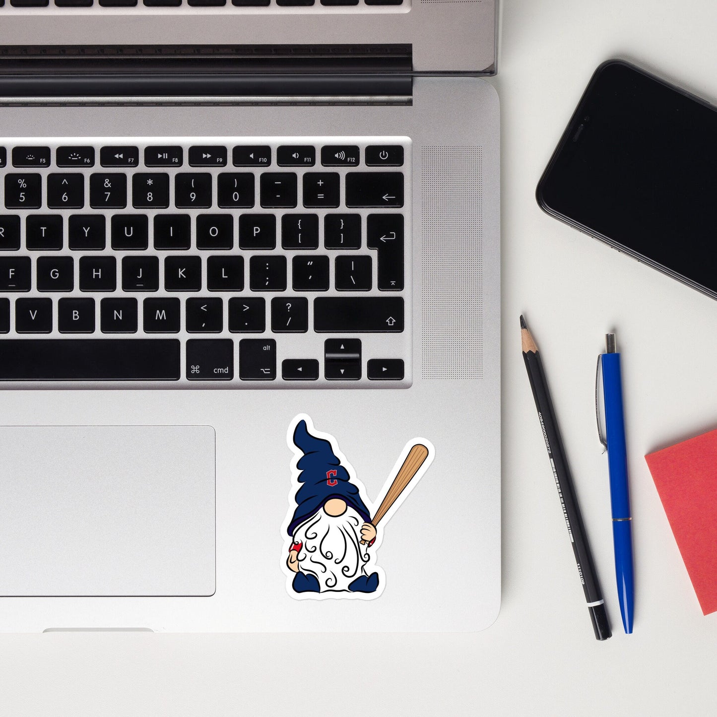 Cleveland Guardians Vinyl Gnome Sticker Decal