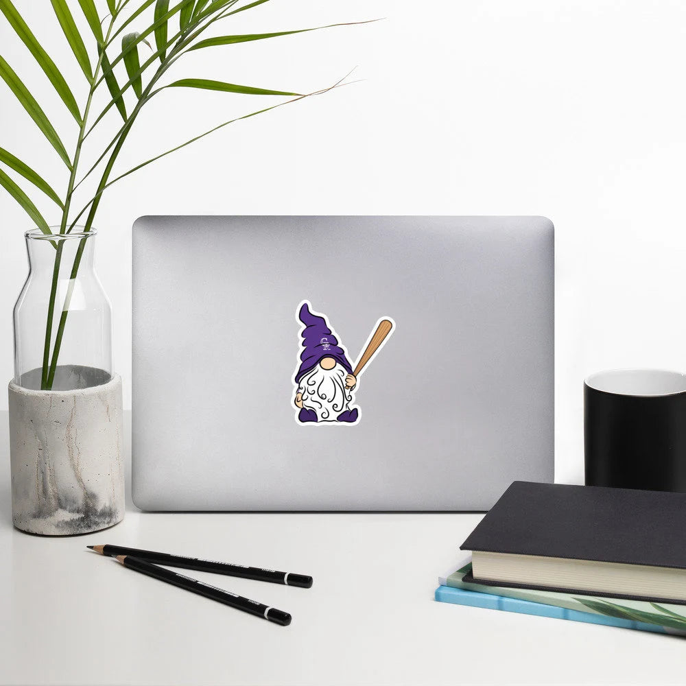 Colorado Rockies Vinyl Gnome Sticker Decal