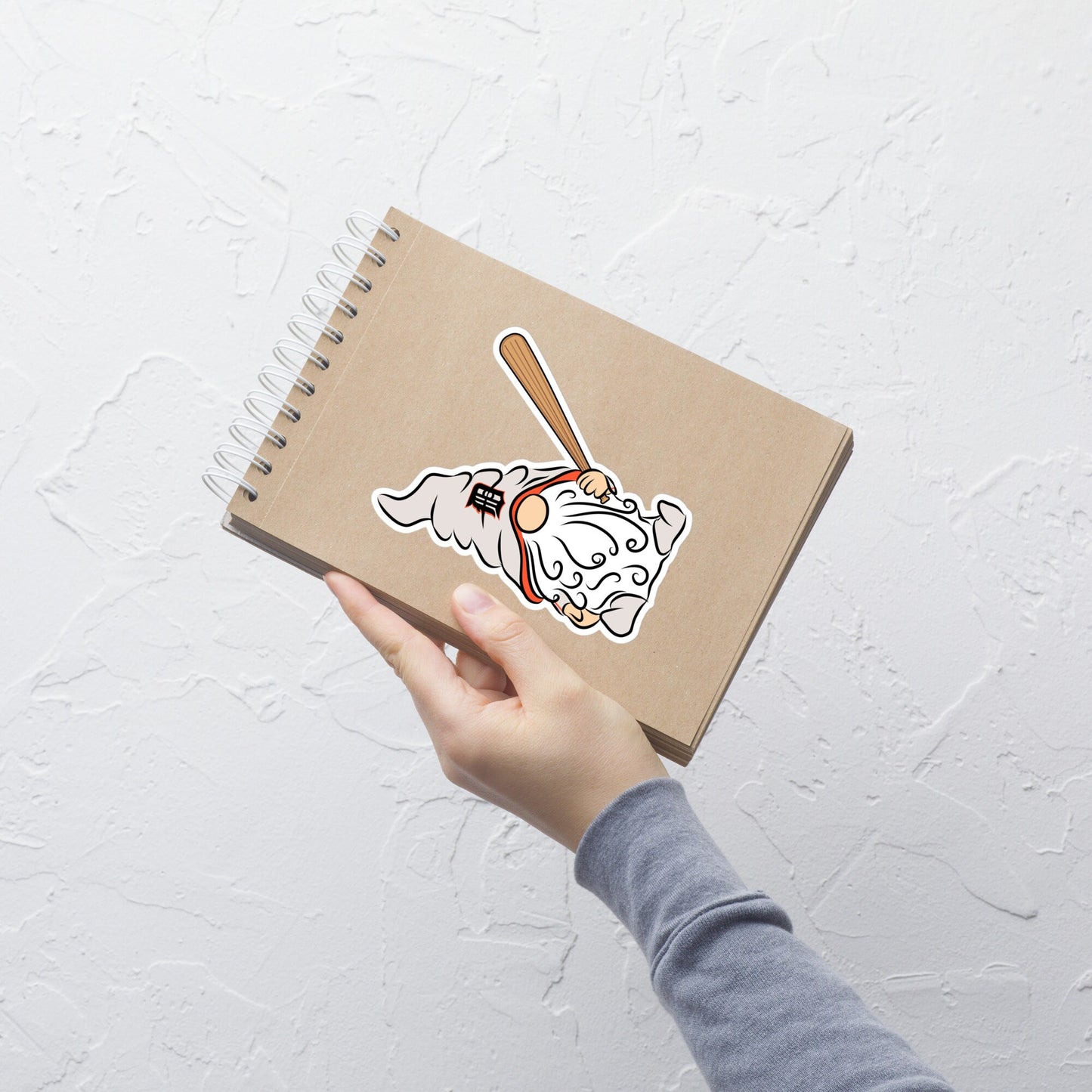 Detroit Tigers Vinyl Gnome Sticker Decal