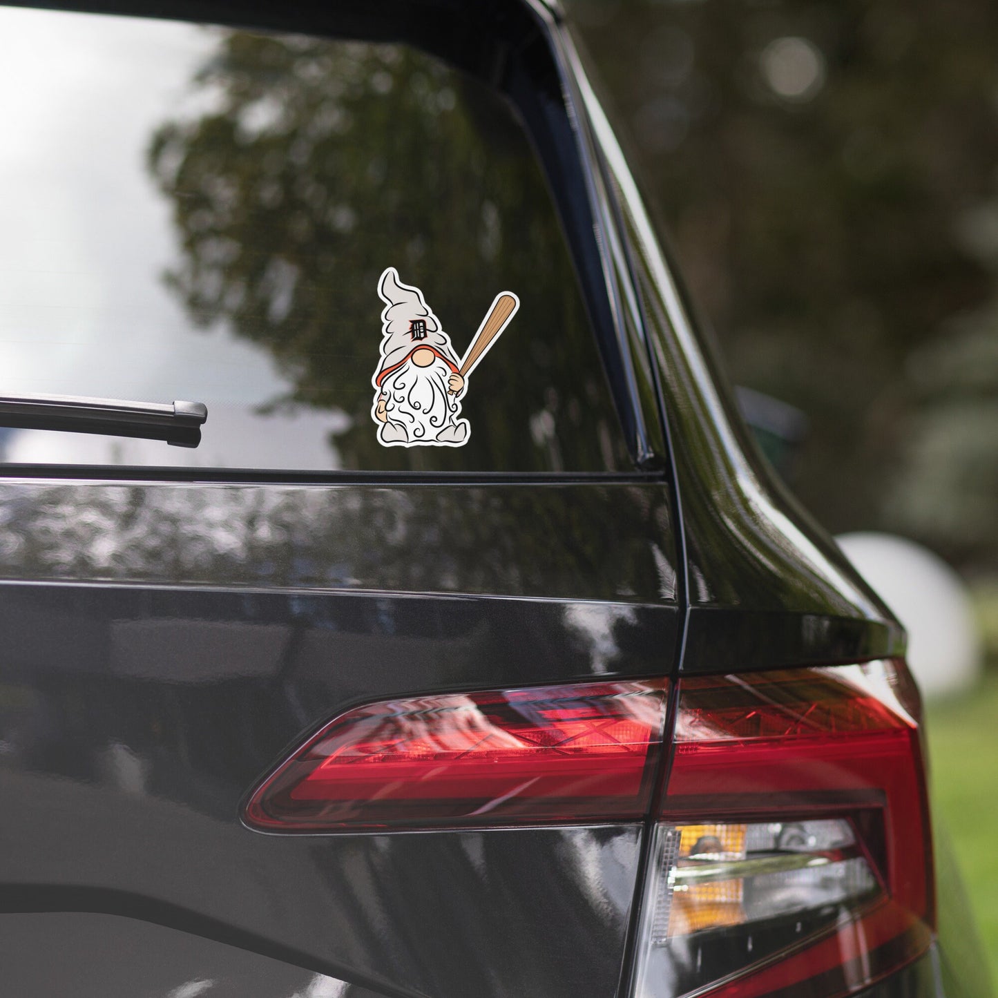 Detroit Tigers Vinyl Gnome Sticker Decal