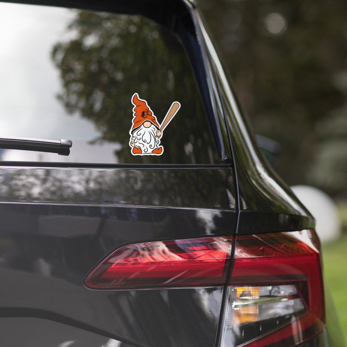 Baltimore Orioles Vinyl Gnome Sticker Decal
