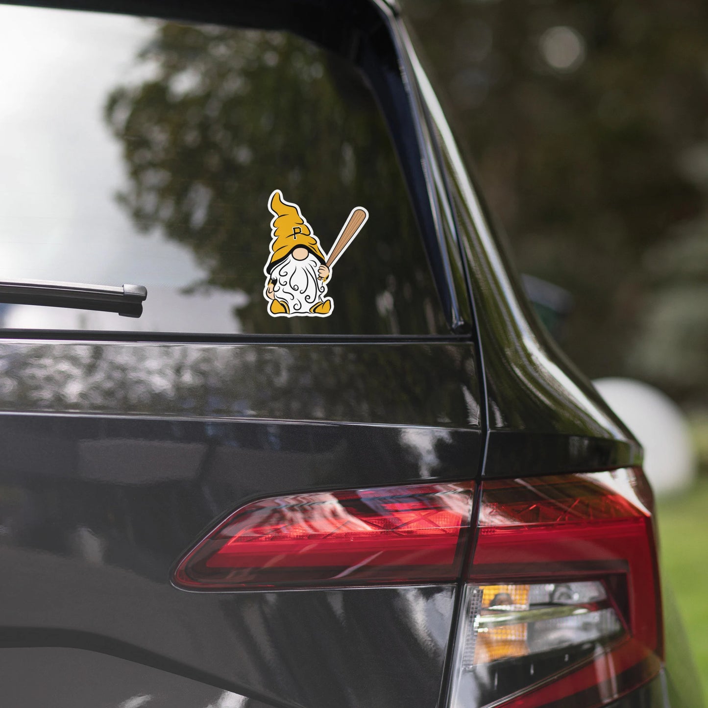 Pittsburgh Pirates Vinyl Gnome Sticker Decal
