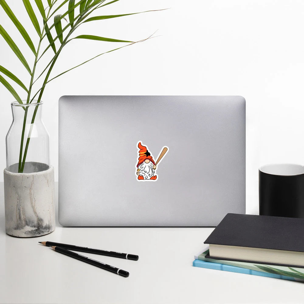 Houston Astros Vinyl Gnome Sticker Decal