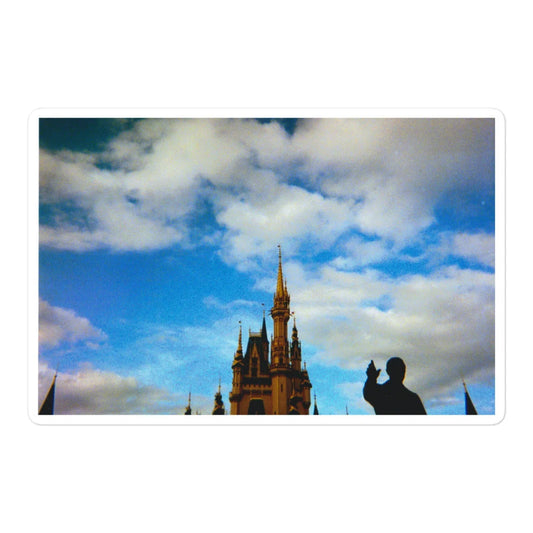 Disney World Film Photo Vinyl Sticker