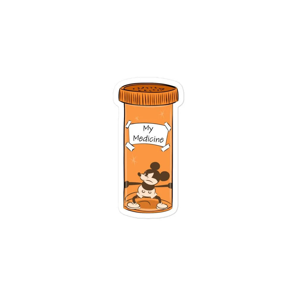 Disney is my Medicine Vinyl Sticker ft. Mickey Mouse