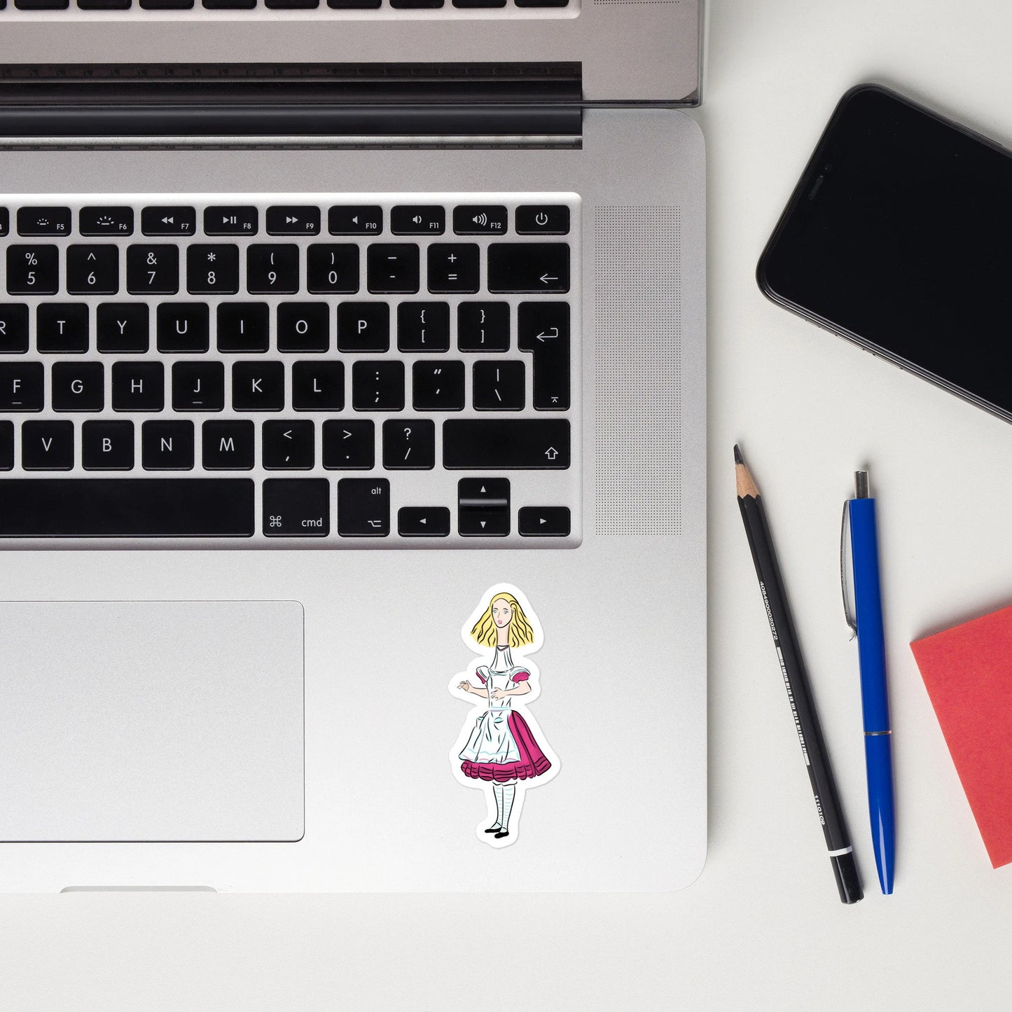 Alice in Wonderland Vinyl Alice Sticker