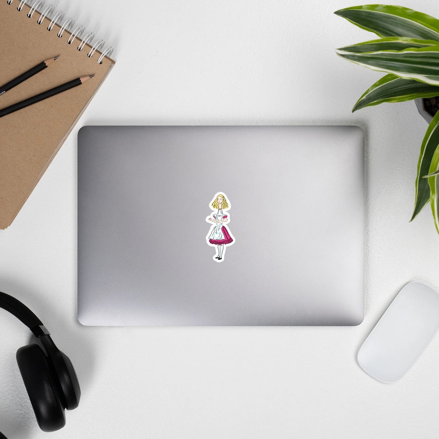 Alice in Wonderland Vinyl Alice Sticker