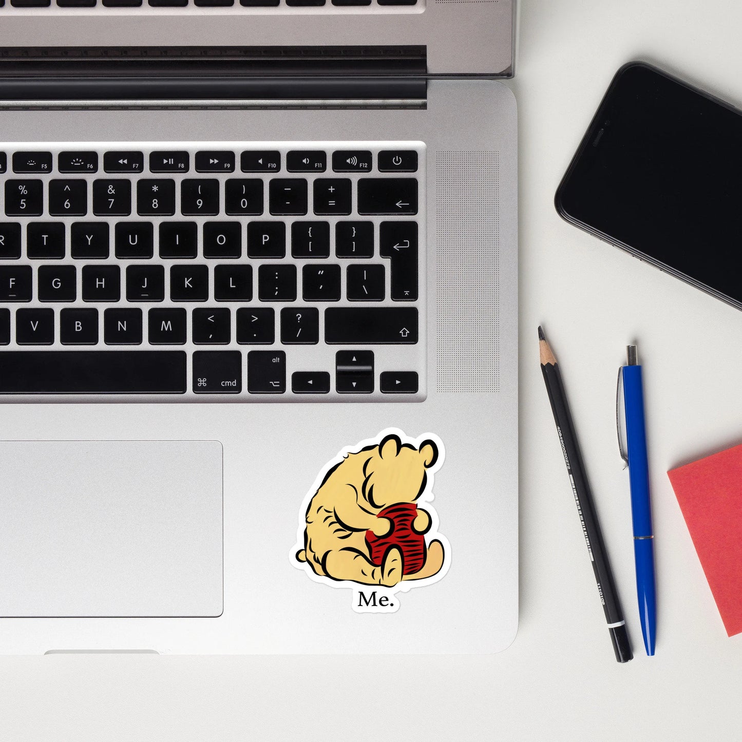 Disney Winnie the Pooh Bear Vinyl Foodie Sticker