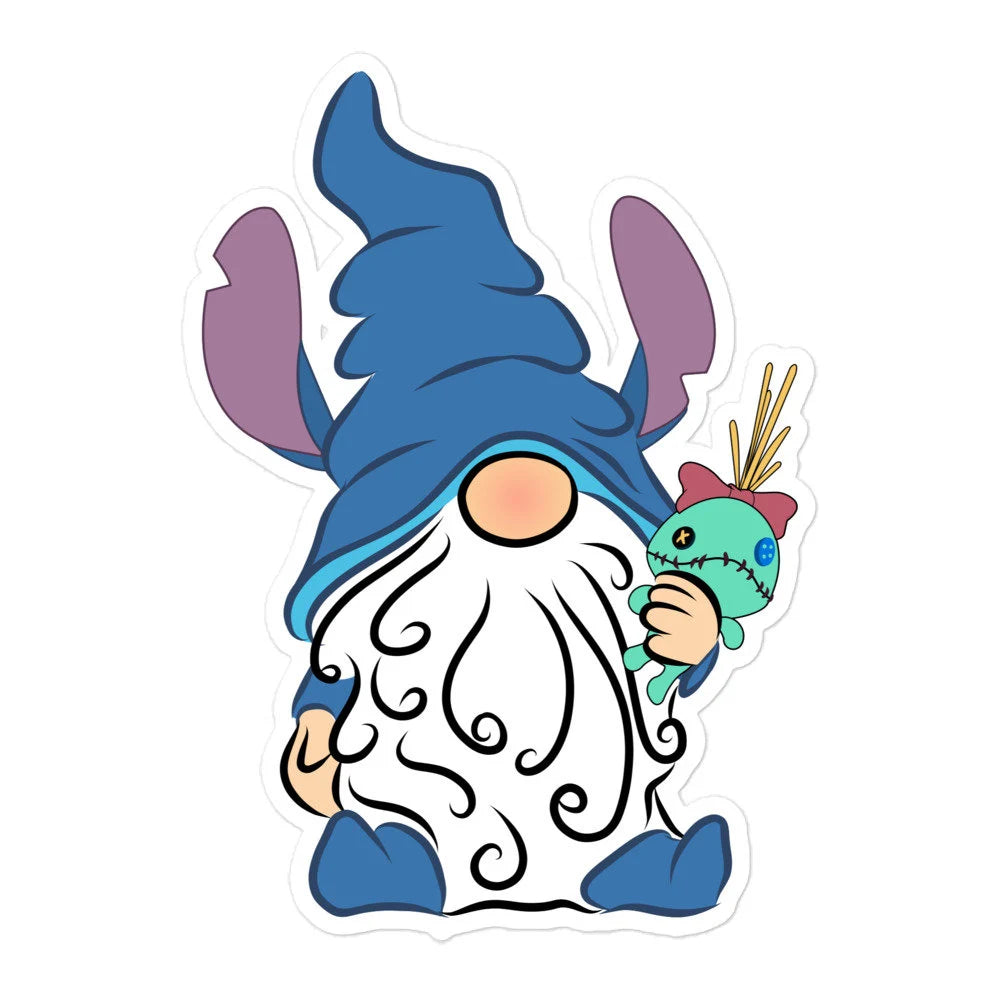 Gnome: Disney Stitch Vinyl Sticker