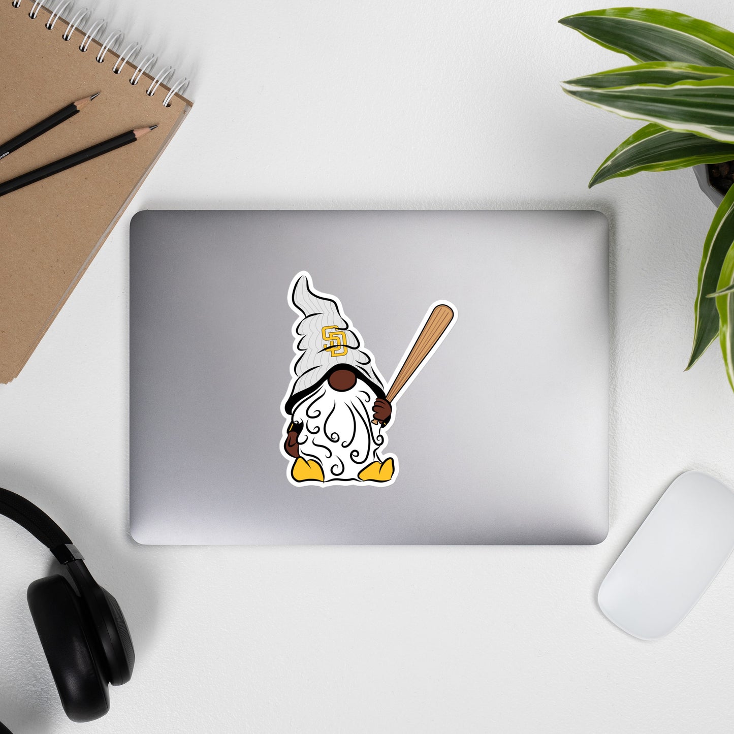San Diego Padres Vinyl Gnome Sticker
