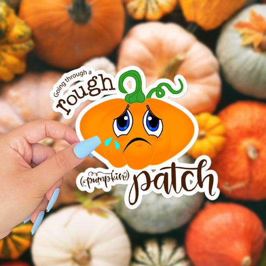 Jack-o'-lantern Pumpkin Vinyl Decal Sticker