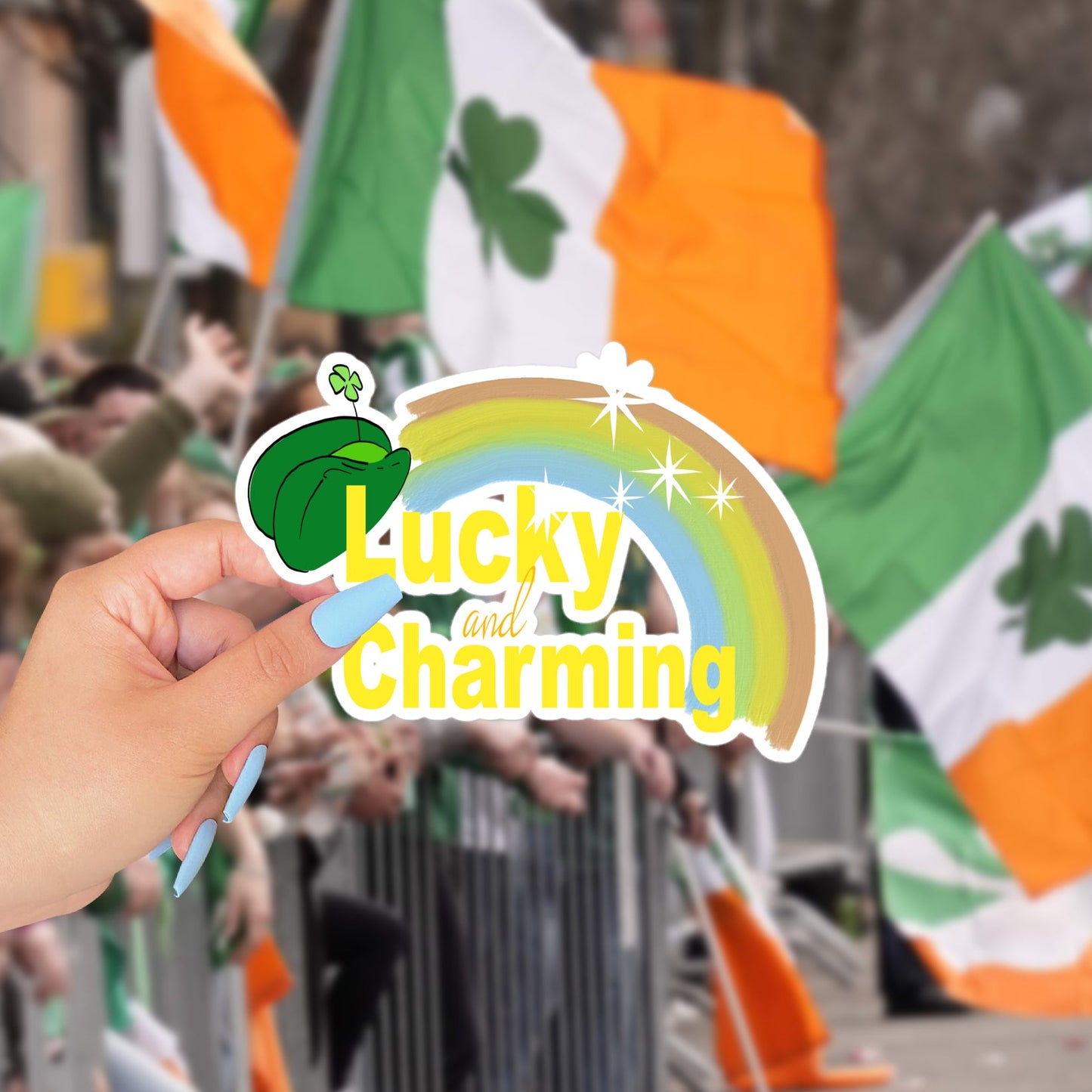 St. Patrick's Day Vinyl Sticker Decal