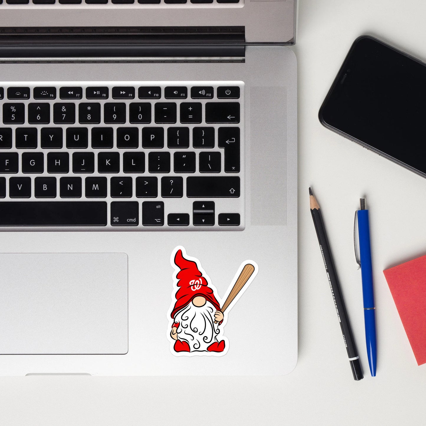 Washington Nationals Vinyl Gnome Sticker Decal