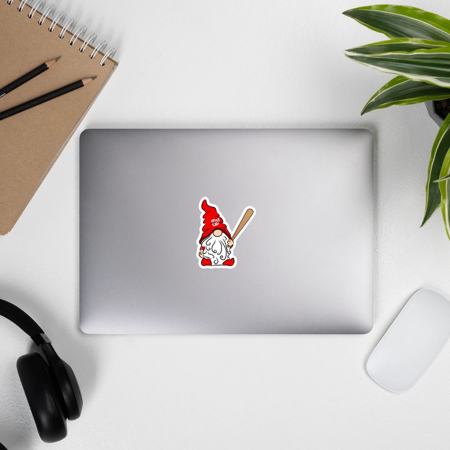 Washington Nationals Vinyl Gnome Sticker Decal