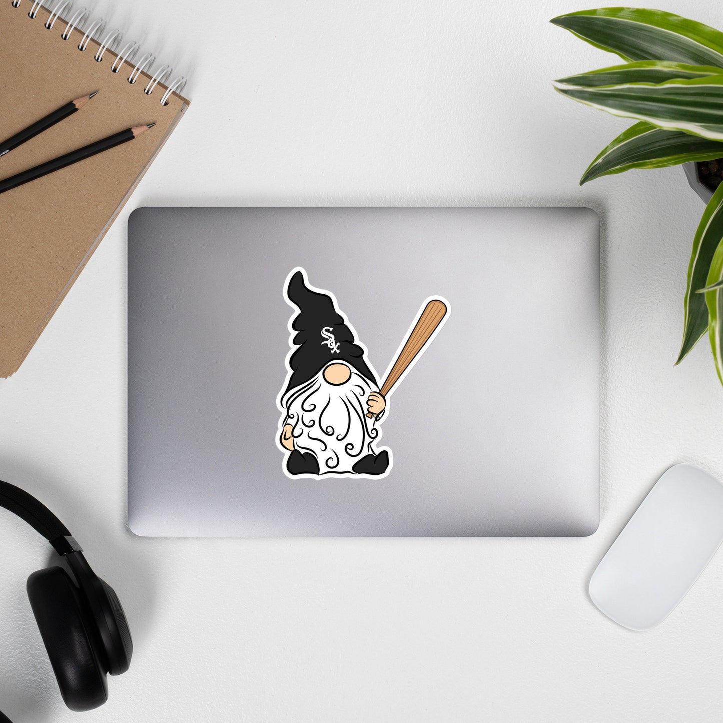 Chicago White Sox Vinyl Gnome Sticker Decal