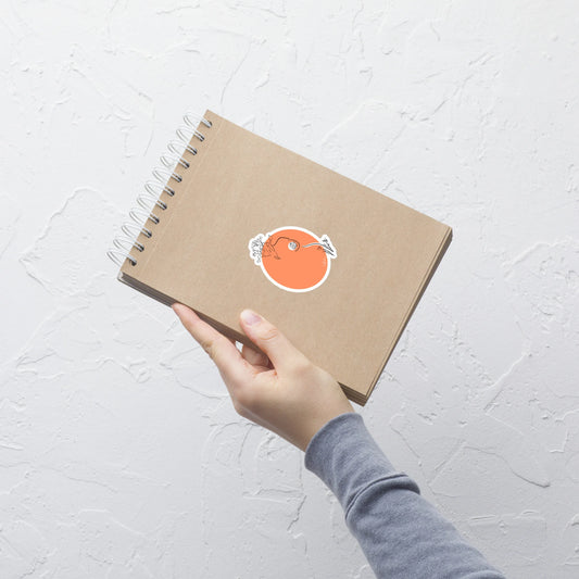 Minimal Feminine Silhouette Woman Sticker