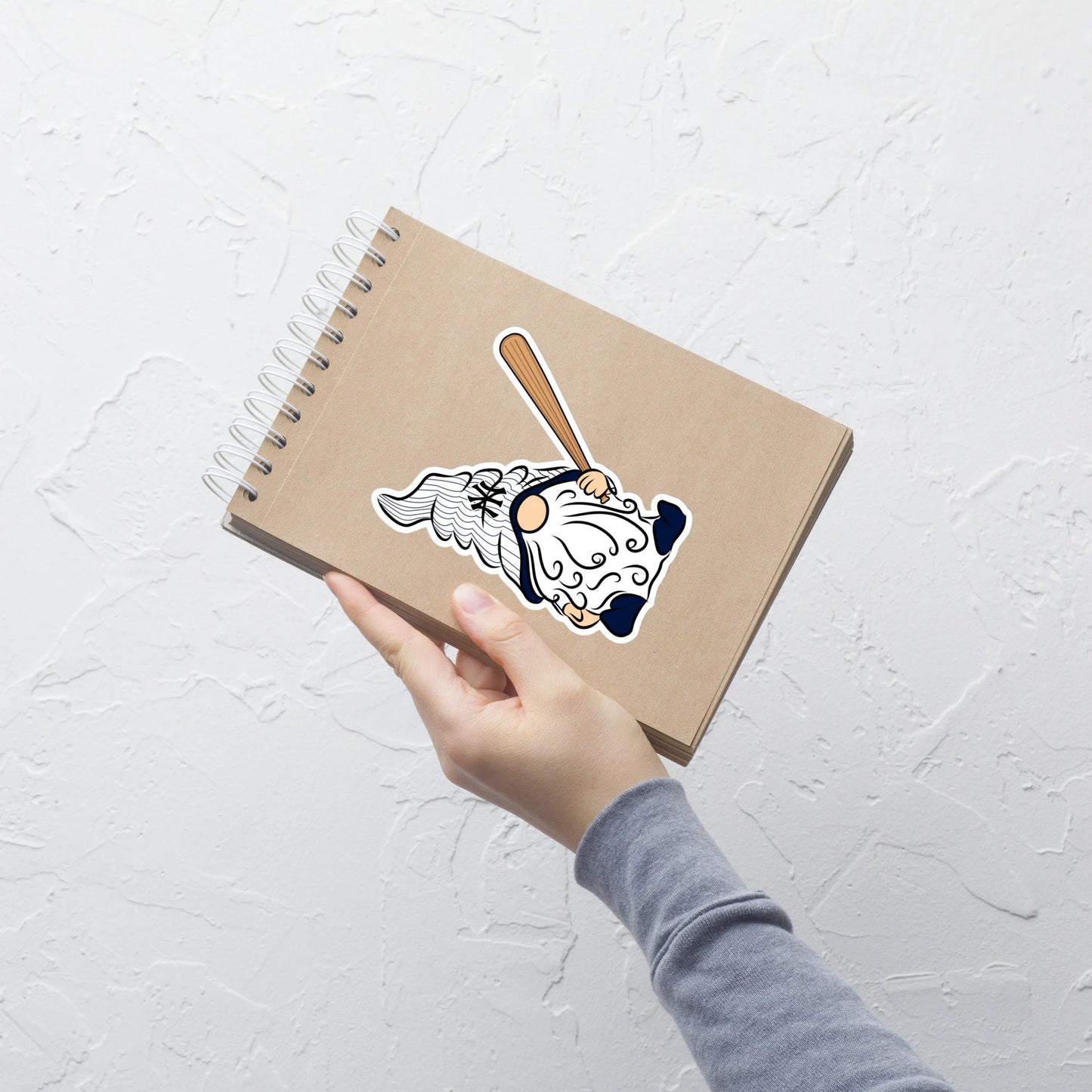 NY Yankees Vinyl Gnome Sticker Decal